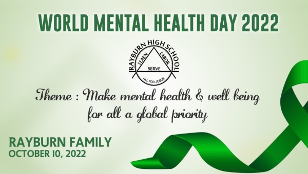 WORLD MENTAL HEALTH DAY-2022